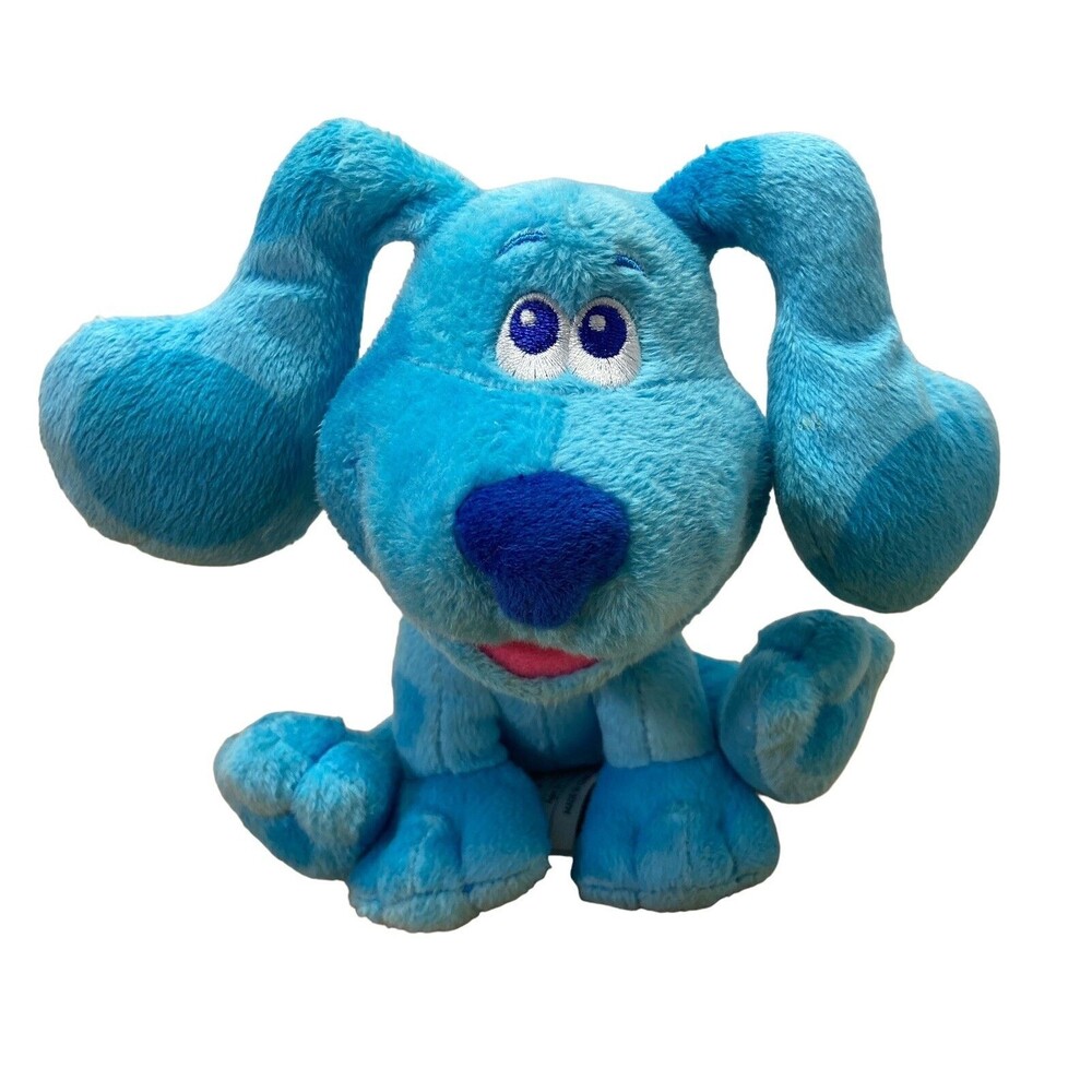 Nickelodean Blues Clues Blue with no paper hang tag 6.5 in